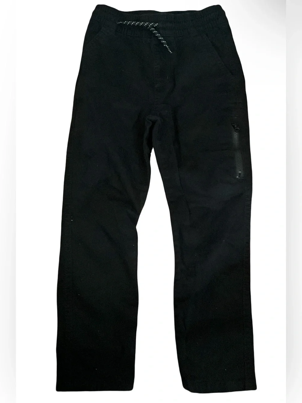The Children’s Place Boys Cargo Jogger Pants Size 4T Black Pull-On Utility Pants